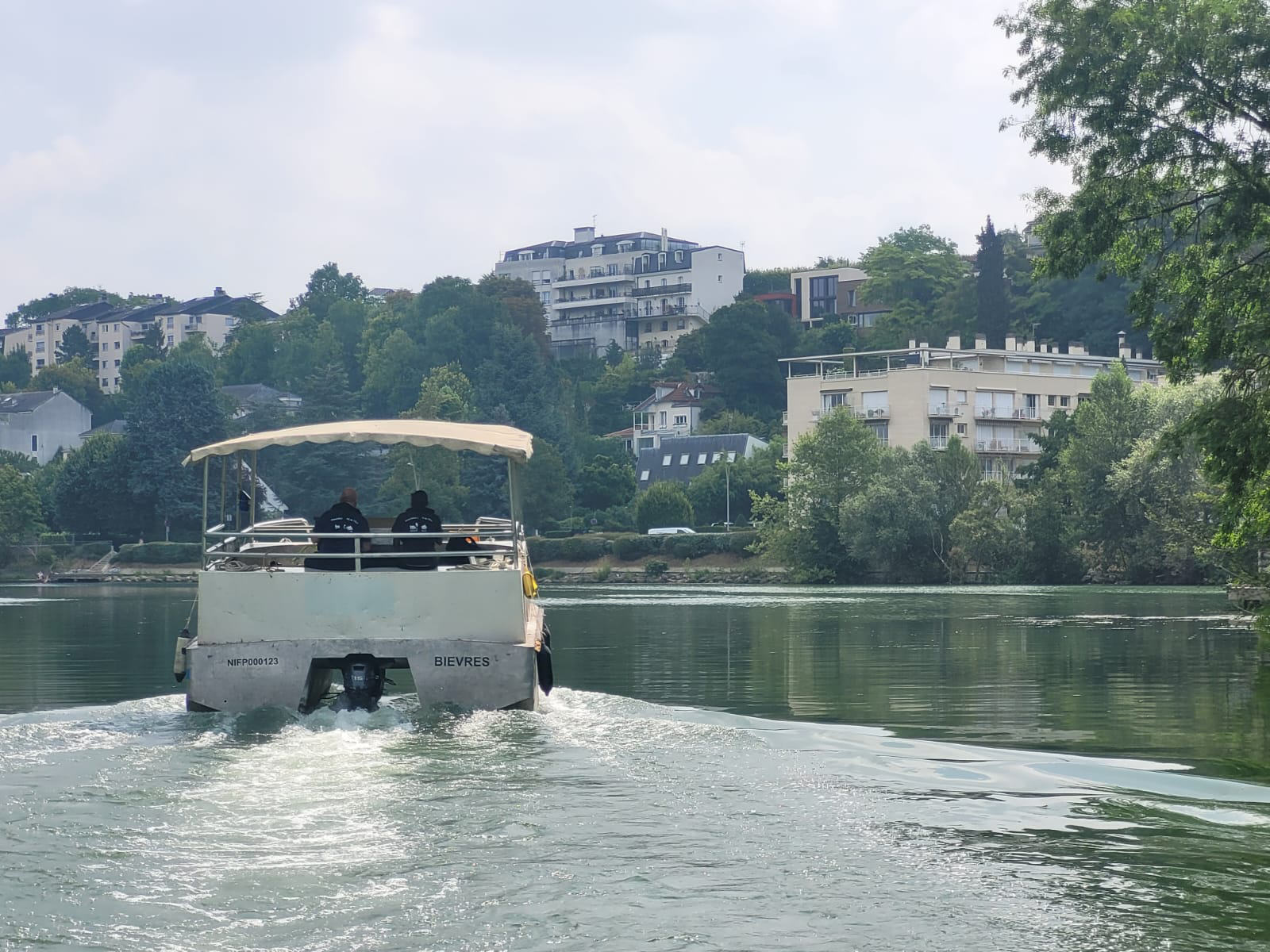 Notre catalante en navigation