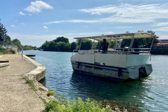 Le ponton de Nogent-sur-Marne